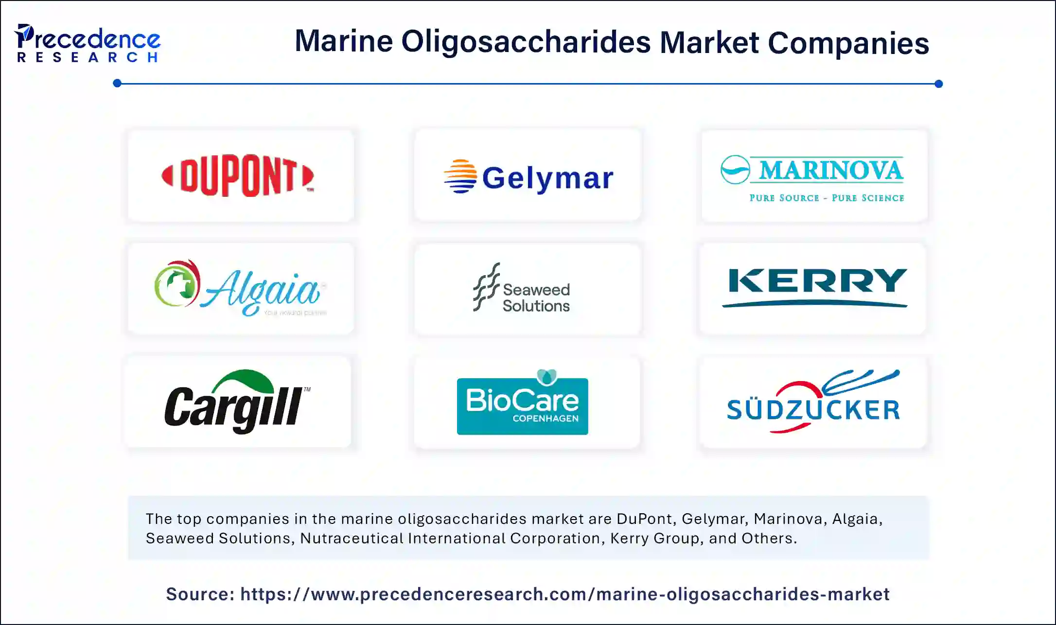 Marine Oligosaccharides Market Companies