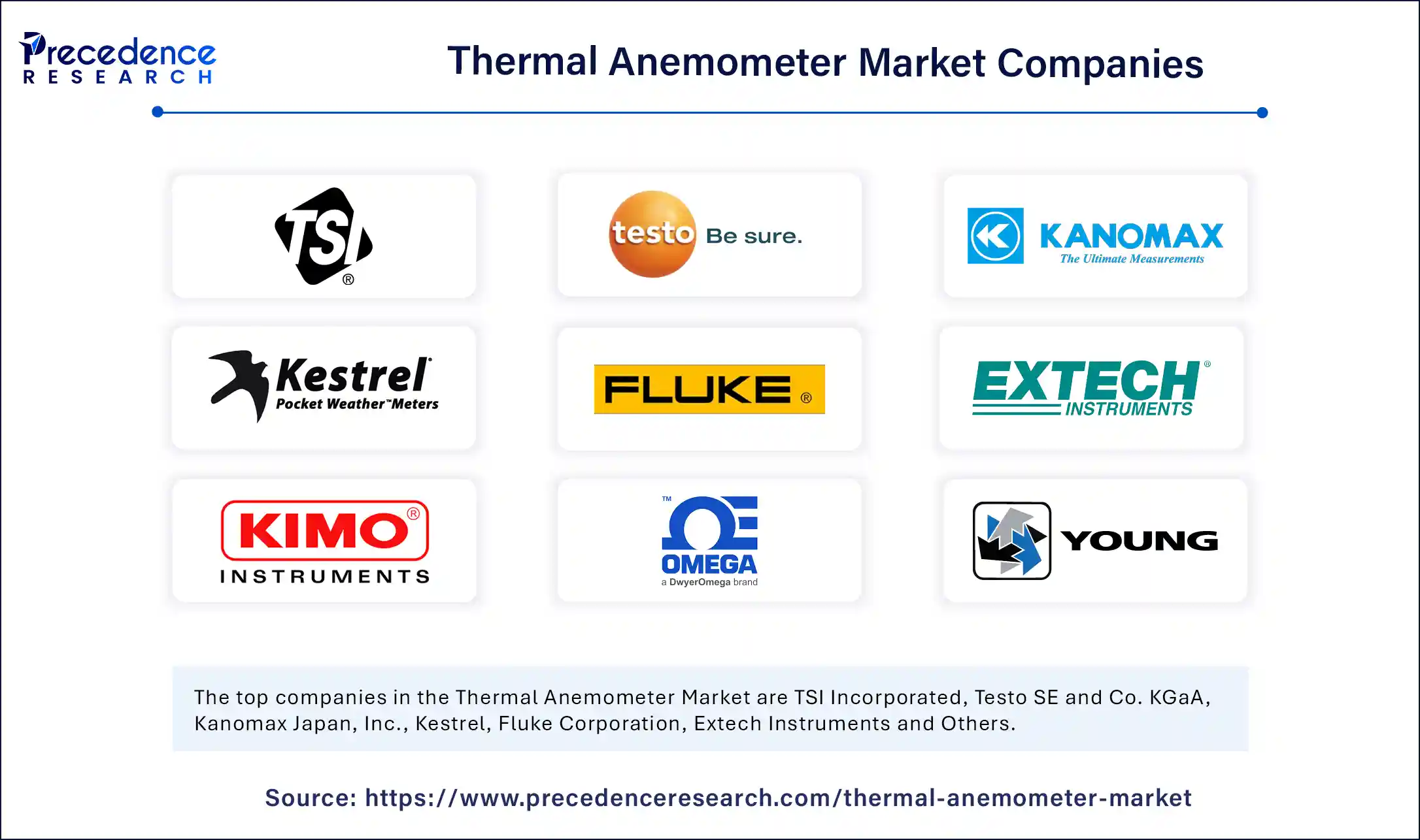 Thermal Anemometer Market Companies